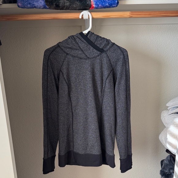 lululemon athletica Tops - Lululemon Athletica Heathered Gray Hoodie